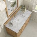 Light Natural Oak / Victorian Silver - 3 Faucet Holes