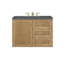 Light Natural Oak / Parisien Bleu - 3 Faucet Holes