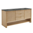Seaside Oak / Parisien Bleu - 3 Faucet Holes