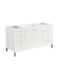 Glossy White / Parisien Bleu - 3 Faucet Holes