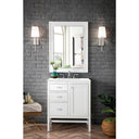 Glossy White / White Zeus - 3 Faucet Holes
