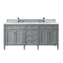 Urban Gray / Eternal Jasmine Pearl - 3 Faucet Holes