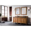 Saddle Brown / Charcoal Soapstone - 3 Faucet Holes