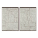 Renwil Caramelo 32" Wide Wall Art - Sand Beige