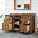 Saddle Brown / Parisien Bleu - 3 Faucet Holes