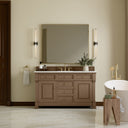 Pecan / White Zeus - 3 Faucet Holes