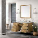 Light Natural Oak / Eternal Jasmine Pearl - 3 Faucet Holes