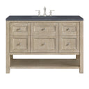 Whitewashed Oak / Charcoal Soapstone - 3 Faucet Holes