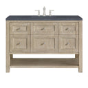 Whitewashed Oak / Charcoal Soapstone - 3 Faucet Holes