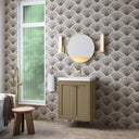 Walnut Whisper / Champagne Brass