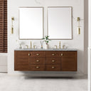 Mid-Century Walnut / Eternal Jasmine Pearl - 3 Faucet Holes