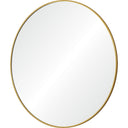 Renwil Alegre 30" Tall Round Wall Mirror - Yellow