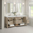 Whitewashed Oak / Ethereal Noctis - 3 Faucet Holes
