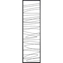 Renwil Studio Line - Linear 19.8" Wide Wall Art - Black