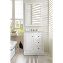 Bright White / Victorian Silver - 3 Faucet Holes