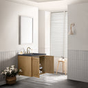 Light Natural Oak / Charcoal Soapstone - 3 Faucet Holes
