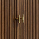 Mid-Century Walnut / White Zeus - 3 Faucet Holes