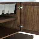 Chestnut / White Zeus - 3 Faucet Holes