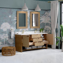 Seaside Oak / White Zeus - 1 Faucet Hole