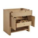 Seaside Oak / White Zeus - 3 Faucet Holes