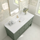 Smokey Celadon / White Zeus - 1 Faucet Hole