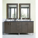 Silver Oak / Charcoal Soapstone - 3 Faucet Holes