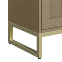 Walnut Whisper / Champagne Brass