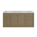 Walnut Whisper / Eternal Jasmine Pearl - 3 Faucet Holes