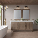 Whitewashed Walnut / Victorian Silver - 3 Faucet Holes