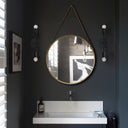 Renwil Albany I 13" Length Wall Sconce - Black