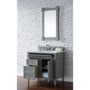Urban Gray / Carrara White - 3 Faucet Holes