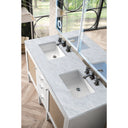 Glossy White / Carrara White - 3 Faucet Holes