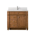 Saddle Brown / White Zeus - 1 Faucet Hole