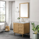 Light Natural Oak / Victorian Silver - 3 Faucet Holes