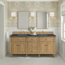 Light Natural Oak / Charcoal Soapstone - 3 Faucet Holes