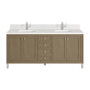 Walnut Whisper / White Zeus - 1 Faucet Hole