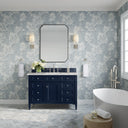 Victory Blue / Victorian Silver - 3 Faucet Holes