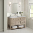 Whitewashed Oak / Victorian Silver - 3 Faucet Holes