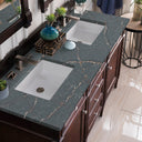 Burnished Mahogany / Parisien Bleu - 3 Faucet Holes