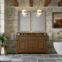 Honey Oak / Parisien Bleu - 3 Faucet Holes