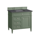 Smokey Celadon / Charcoal Soapstone - 3 Faucet Holes