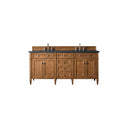 Saddle Brown / Charcoal Soapstone - 3 Faucet Holes