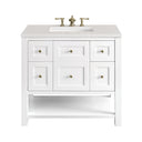 Bright White / Lime Delight - 3 Faucet Holes