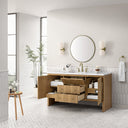 Light Natural Oak / White Zeus - 3 Faucet Holes