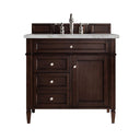 Burnished Mahogany / Victorian Silver - 3 Faucet Holes