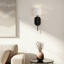 Renwil Fico 17.5" Height Wall Sconce - Black