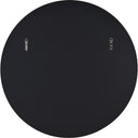 Renwil Cori 40" Tall Round Wall Mirror - Black