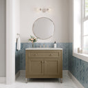 Walnut Whisper / Lime Delight - 3 Faucet Holes