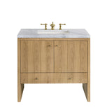 Carrara White - 3 Faucet Holes