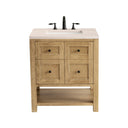 Light Natural Oak / Eternal Marfil - 3 Faucet Holes